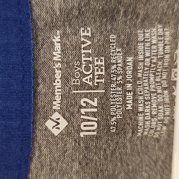 Active Tee for boys size 10/12 - Picture 2 of 2